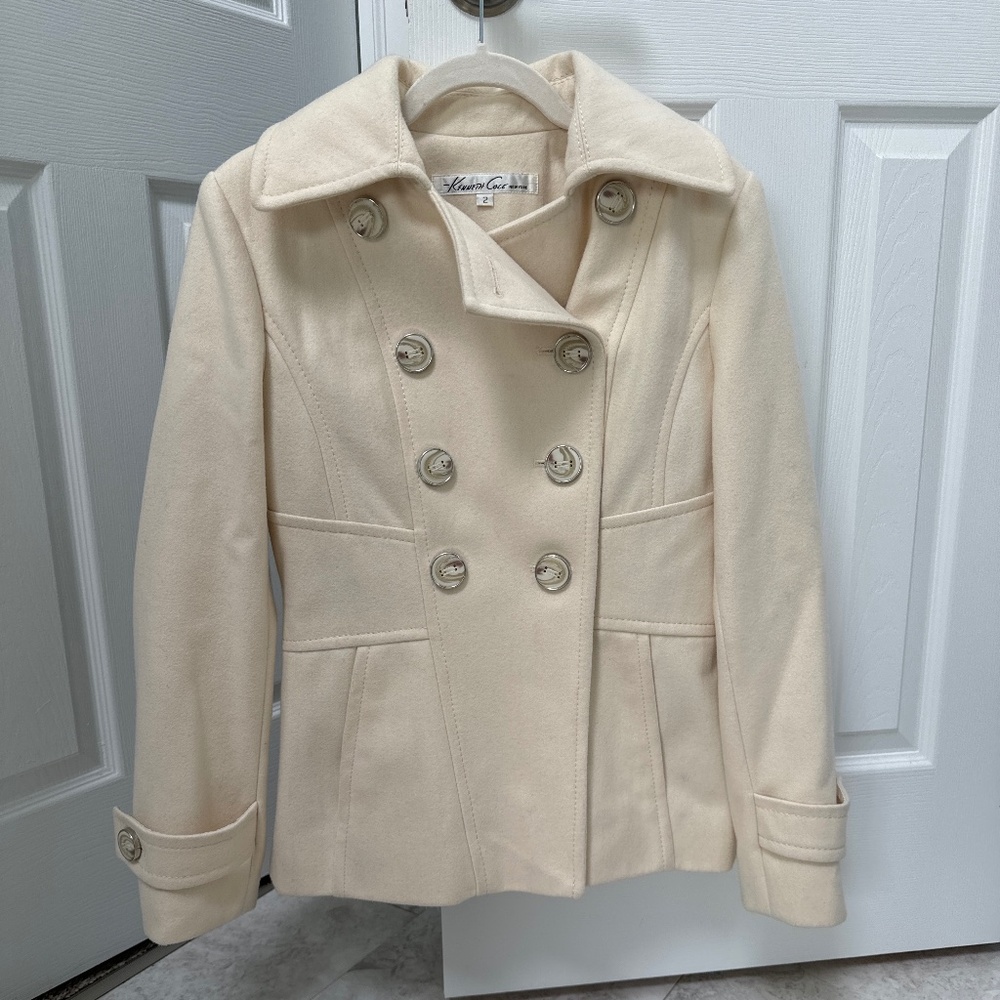 Kenneth Cole double breasted coat